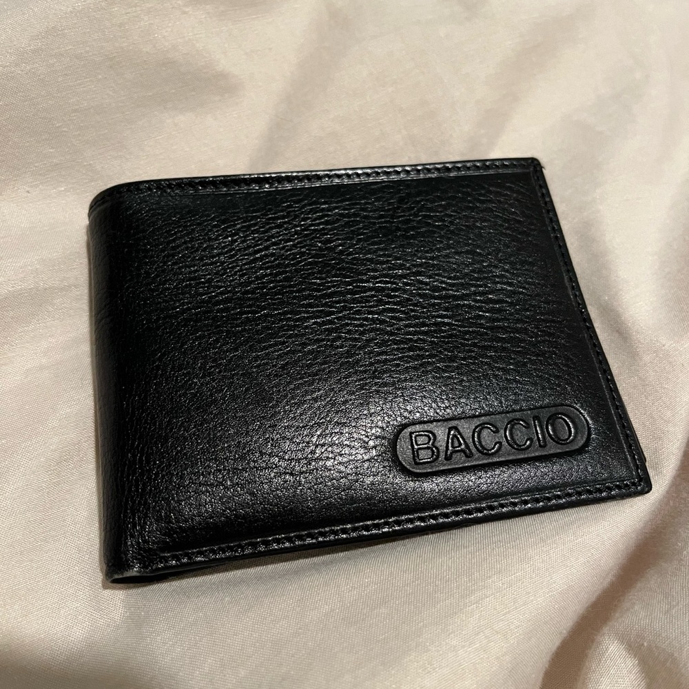Men’s bifold wallet black